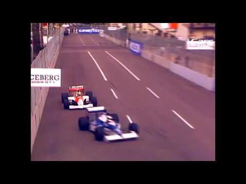Ayrton Senna - Jean Alesi battle!!!!,