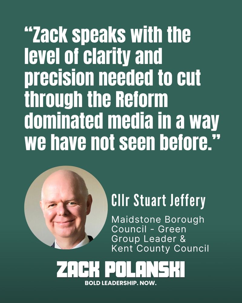 Zack speaks with the level of clarity and precision needed to cut through the Reform dominated media in a way we have not seen before.