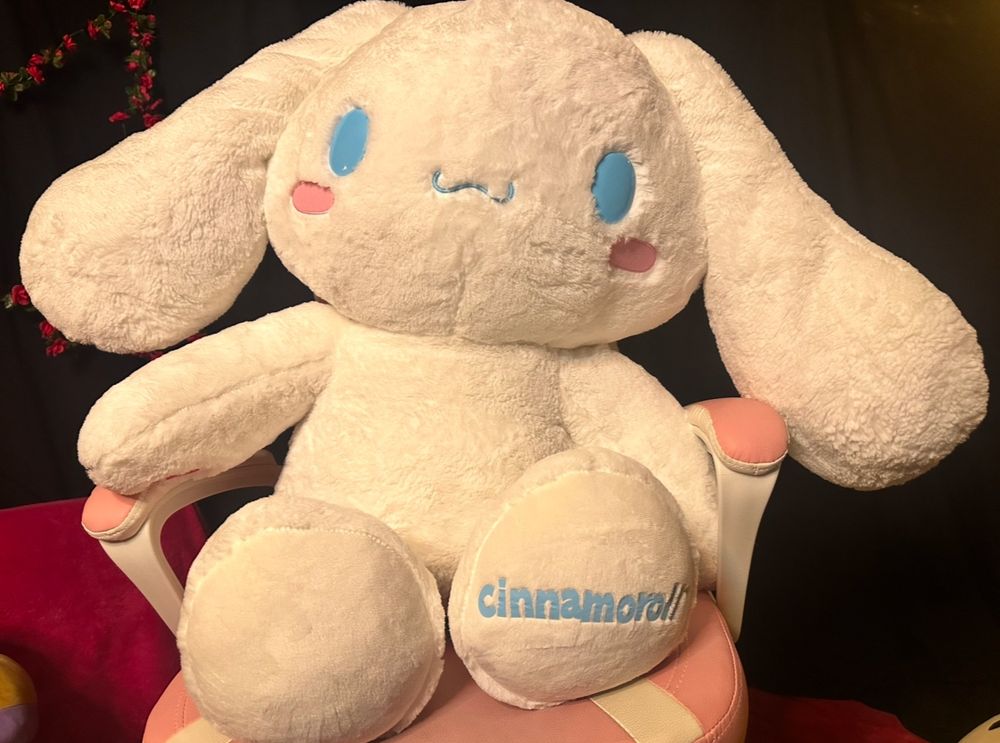 My sub-funded giant size Sanrio Cinnamoroll build-a-bear from My very good boy 💕 femdom findom Goddess 