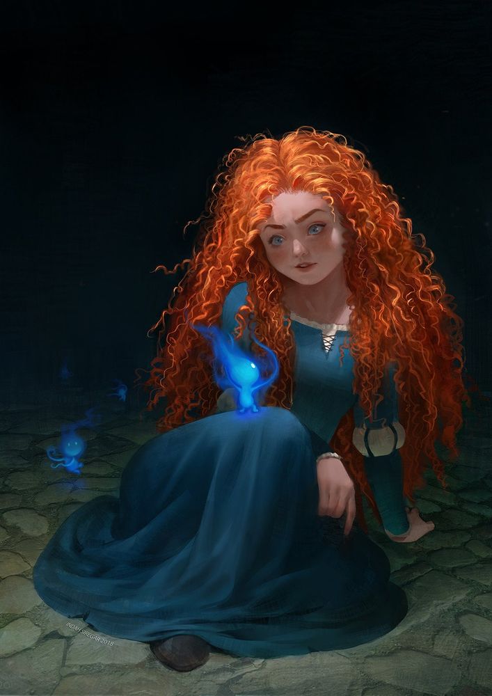 Disney's Merida Fan Art