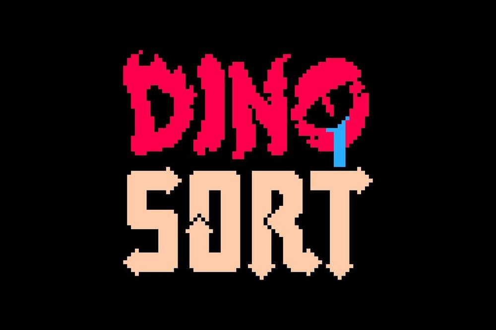 Dino Sort logo.
