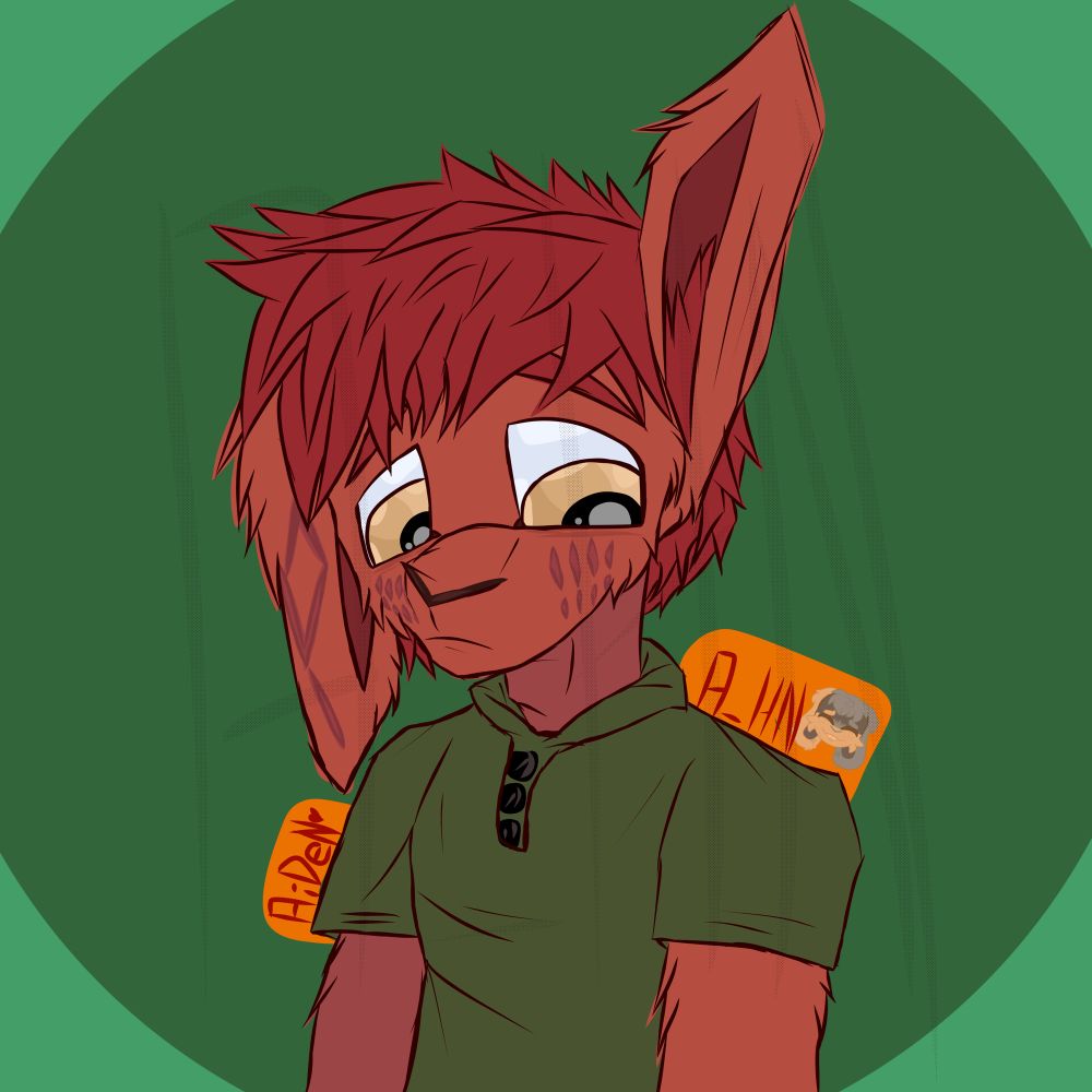 Finished this one last night! 

I didn’t want this to look like my other style—the chibi one—and it ended up looking a blend of my two styles. I really like it though! 
