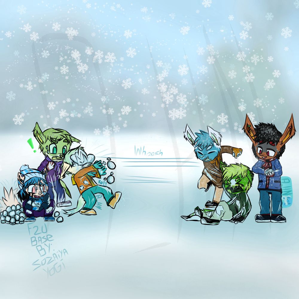 F2U base by Soziaya_Yogi!

Drawn July 27th 

On the right side: Aero Rodriguez [AncientDrawings’ OC], Cumbie Campbell [AncientDrawings’ OC] and Zane Cassidy 

On the left side: 

Addison Cover, Kale Allan [AncientDrawings’ OC] and Derek Ellington! 

They are all a family to each-other 💚

Zane is paired with Aero

Addison is paired with Cumbie 

And Derek is paired with Kale 

They live in Maine, U.S 


