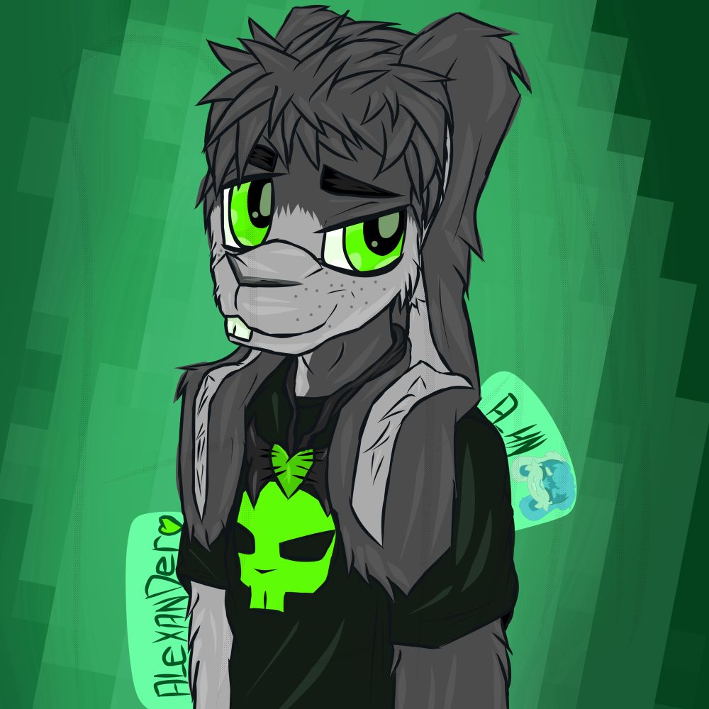 Alexander Jackson, the chill goth dude 

I worked on the lineart two days ago, took a short break and finished this up yesterday evening 