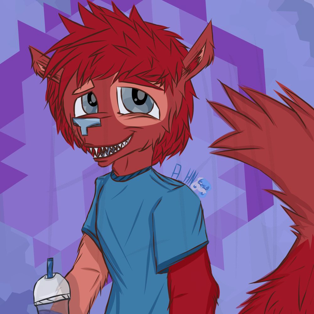 Drawn June 1st 

This was a redraw of old art I did of Avery in January of 2024 