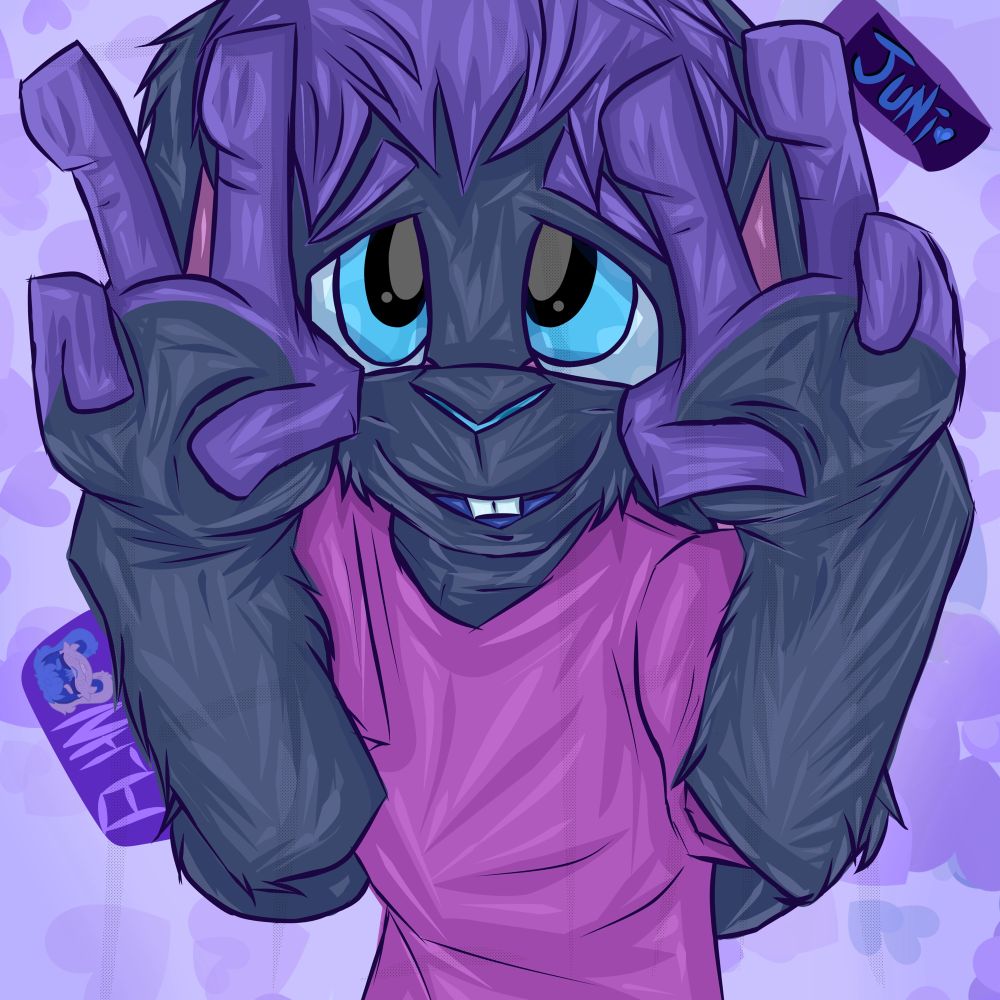 Juniper being a cutie pie

When I added some definition in his shirt I ended up shading everything 😭

I drew this pose yesterday without references, this took maybe four-five hours total? I went back and forth on other art projects before finishing this up yesterday night 

 
