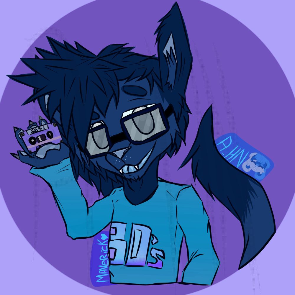 Chibi Maverick, drawn yesterday afternoon 

Guys, I think he’s a fan of the 80s. Could be wrong though 