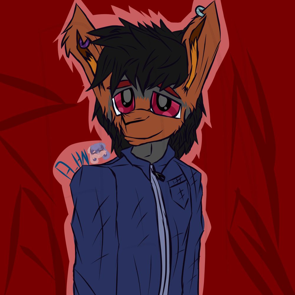 I started on this two days ago, ended up changing the lineart a bit yesterday and finished with a flat color of Zane! 

Personally I’m digging the flat colored art, I don’t have to shade every time. 

It’s become a force of habit ✌️😔