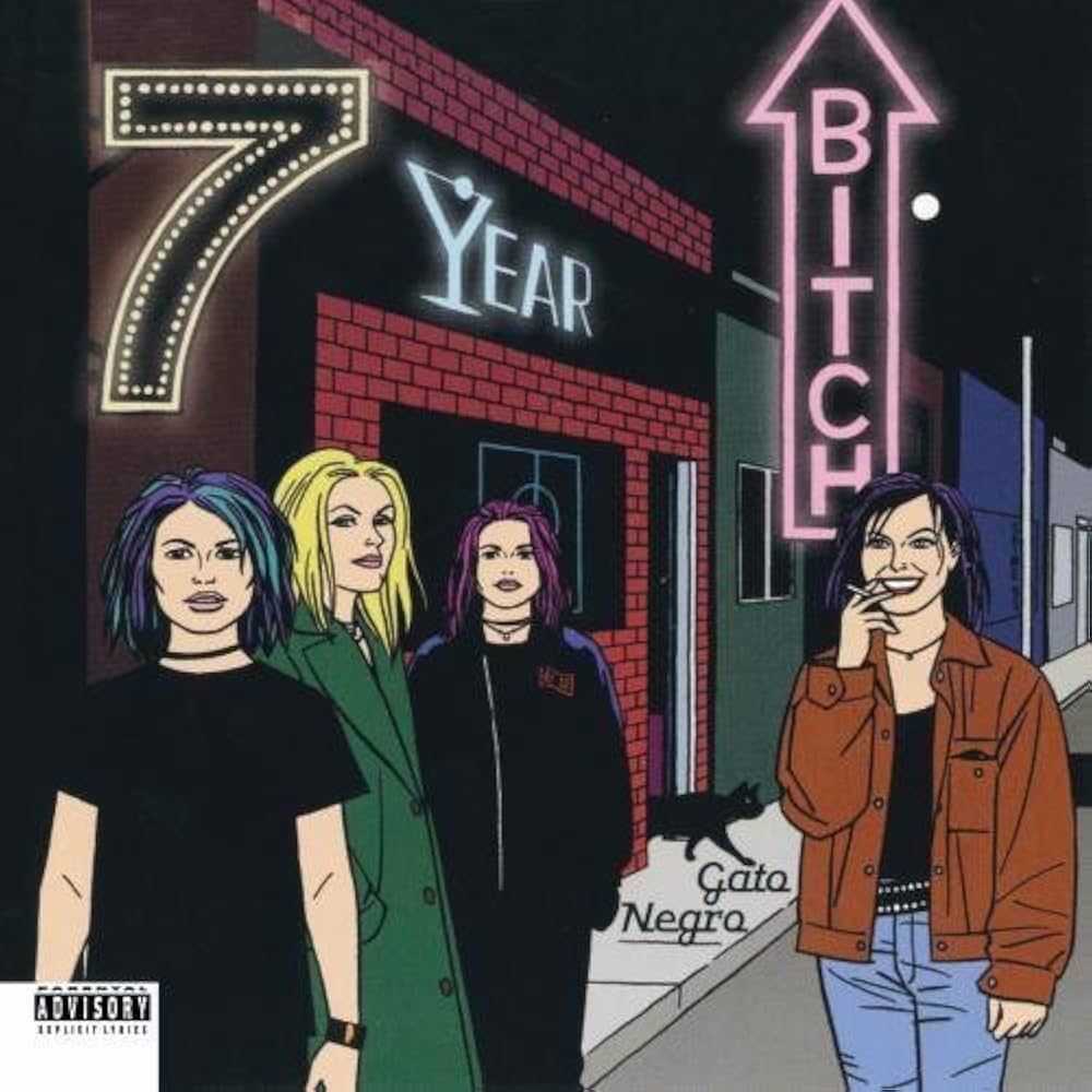 Gato Negro (Spanish: "Black Cat") is the third and final studio album by American rock band 7 Year Bitch, released on March 12, 1996, through Atlantic Records.