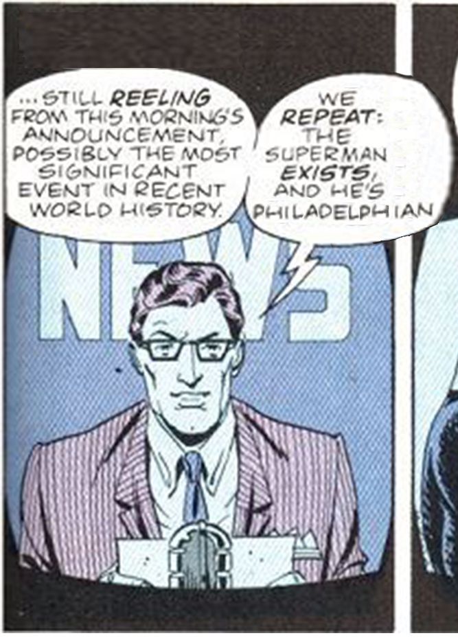 Watchmen: the Superman exists, and he’s Philadelphian. 