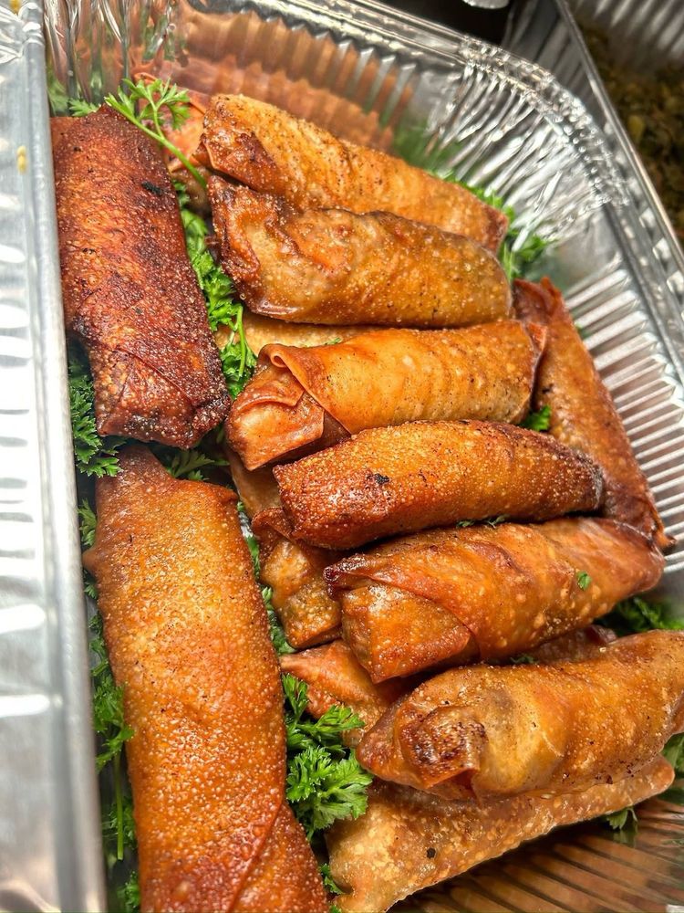 Filipino egg rolls. 