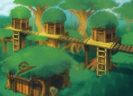 Fortree City from Pokémon Omega Ruby and Alpha Sapphire.