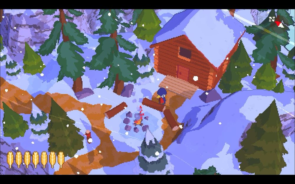 Screenshot del juego A Short Hike