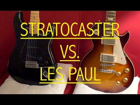 Stratocaster Vs. Les Paul