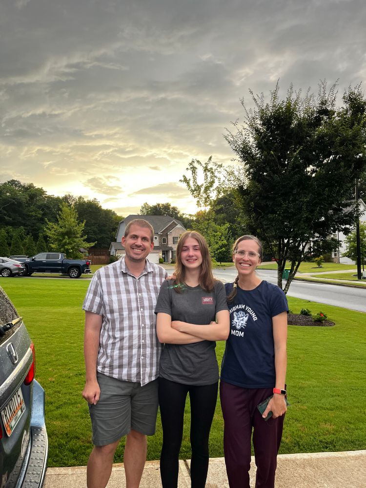 Me, my wife, and oldest kid