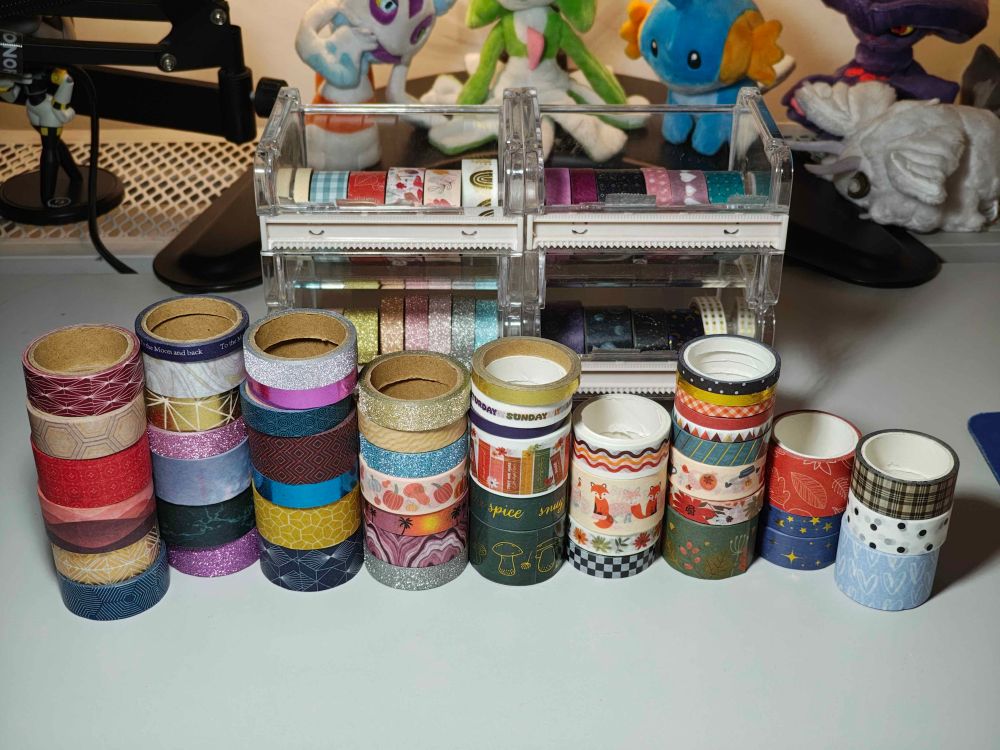 Large collection of washi tape