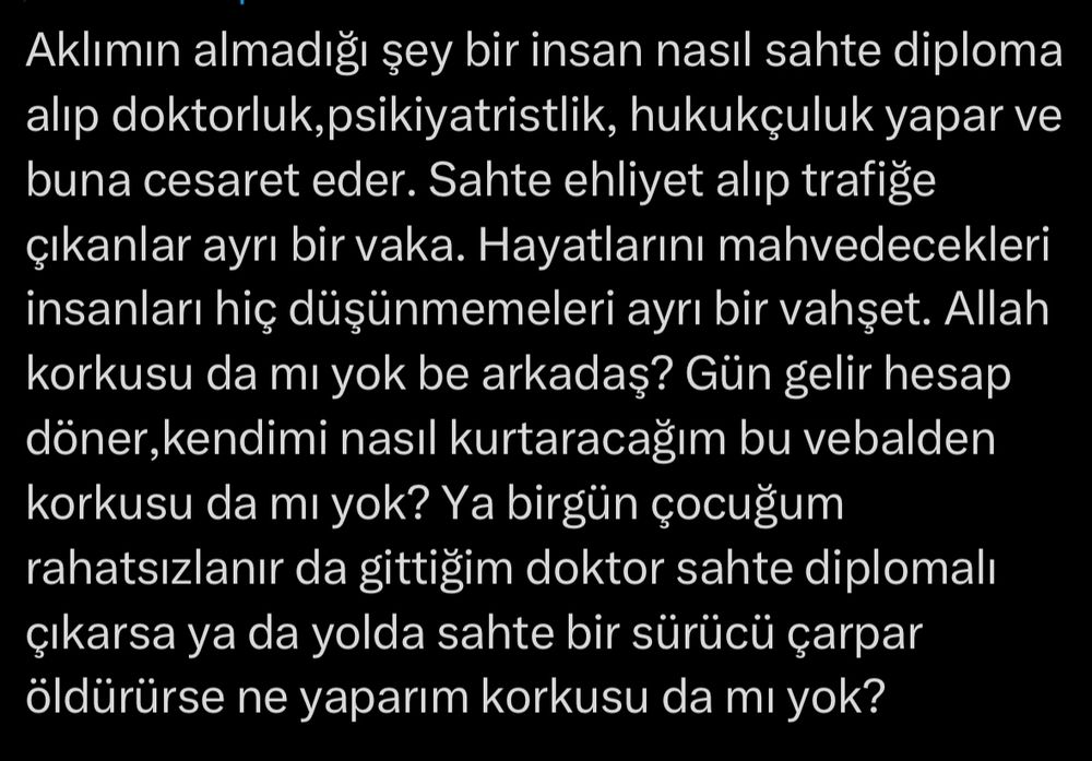 Aklım almıyor.