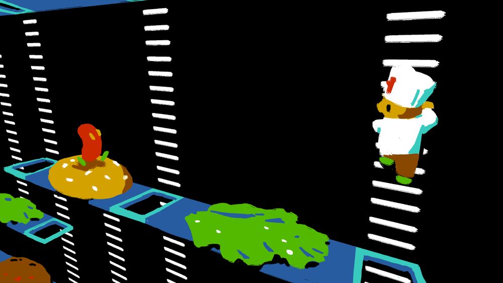 BurgerTime (Data East, 1982)
