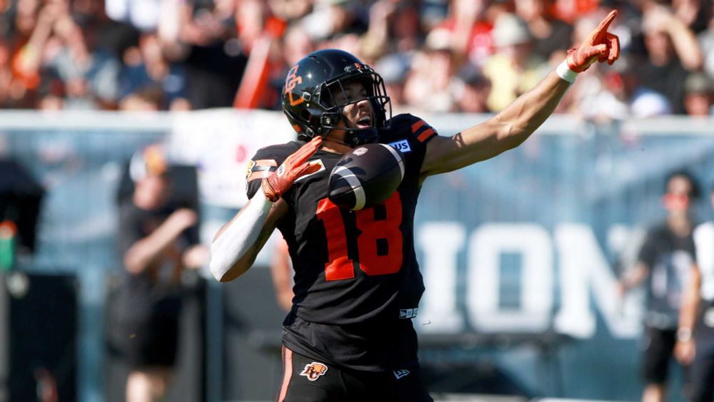 3 stats that defined BC's OK Tire Labour Day Weekend win over Ottawa - CFL.ca