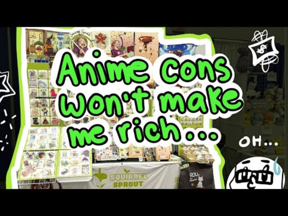 Selling at Anime Artist Alley with Little Anime Products... || AniRevo 2025 Vlog #artistalley