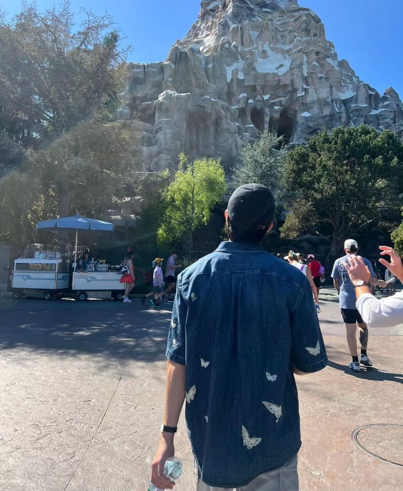 Namjoon at Disney.
