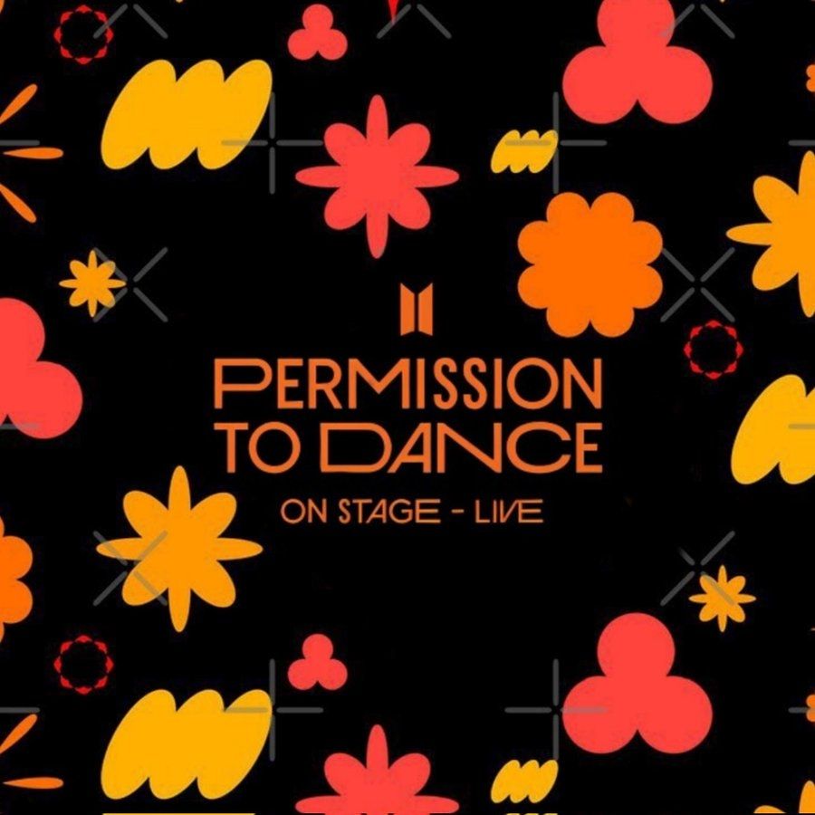 Cover of BTS "PERNISSION TO DANVE ON STAGE - LIVE"