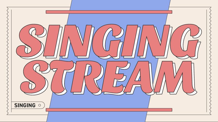 singing stream logo