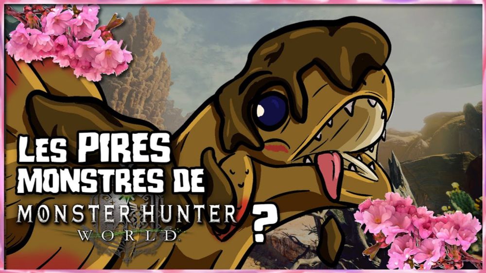 Les "pires" monstres de Monster Hunter World ? (c'est un Jyuratodus)