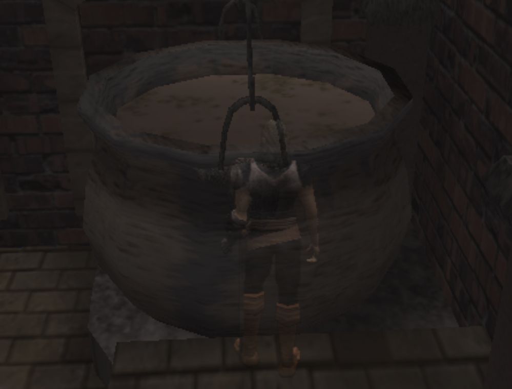 bigass soup pot form the obscure ps2 rpg tsuganai atonement (it's peak)