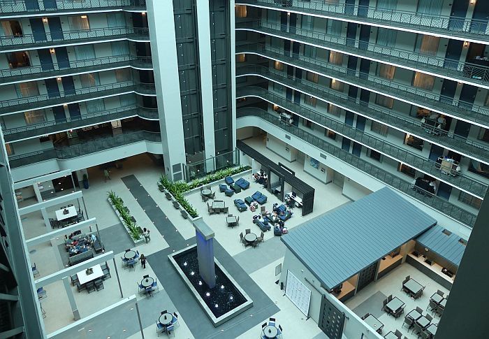 Embassy suites Miami airport renovated layout 