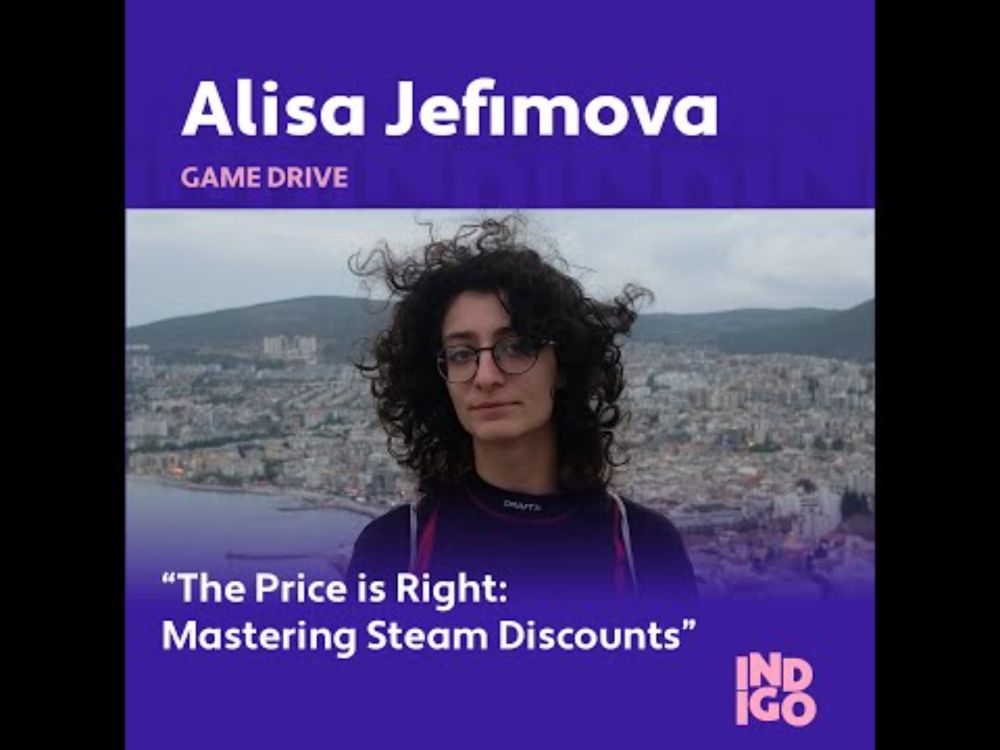 Alisa Jefimova - The Price is Right: Mastering Steam Discounts - INDIGO 2025