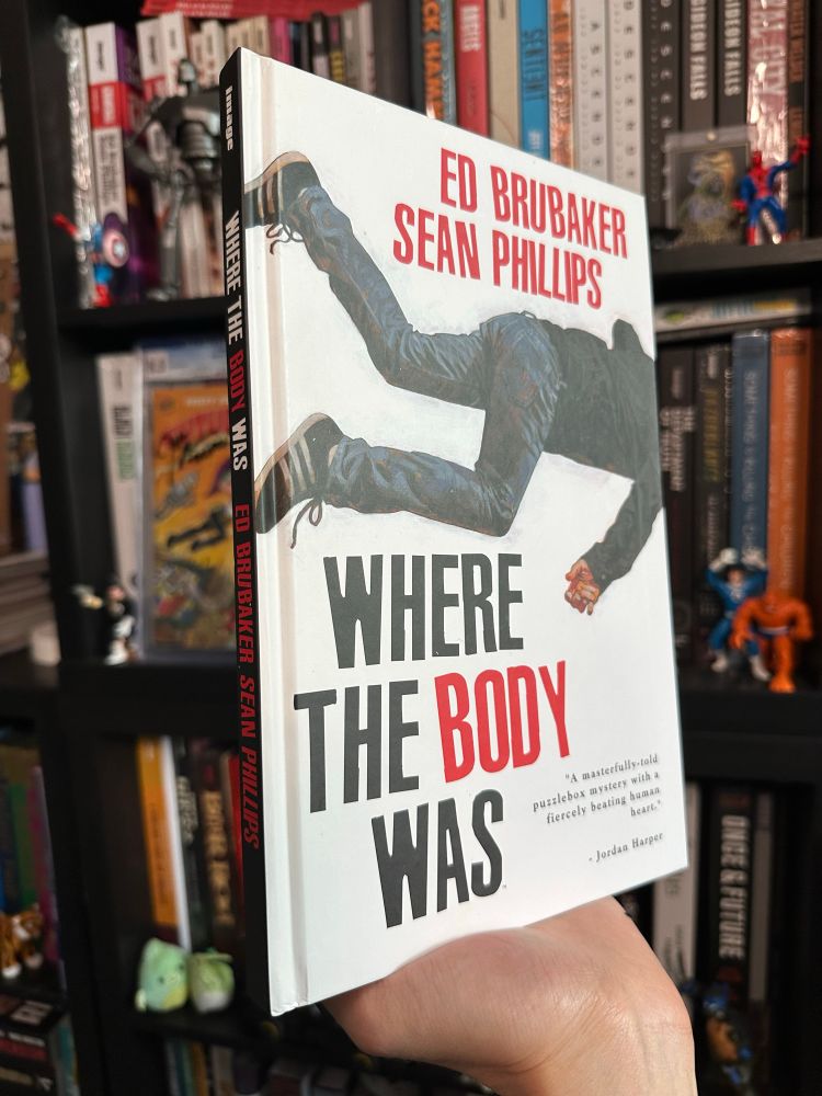 Me holding up where the body was hardcover 