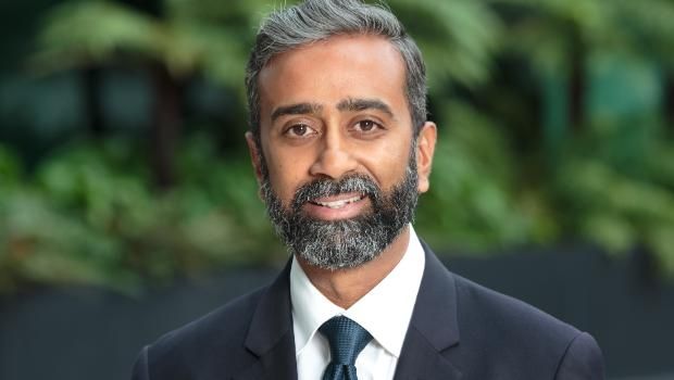New Air NZ ceo, Nikhil Ravishankar, looking suave af