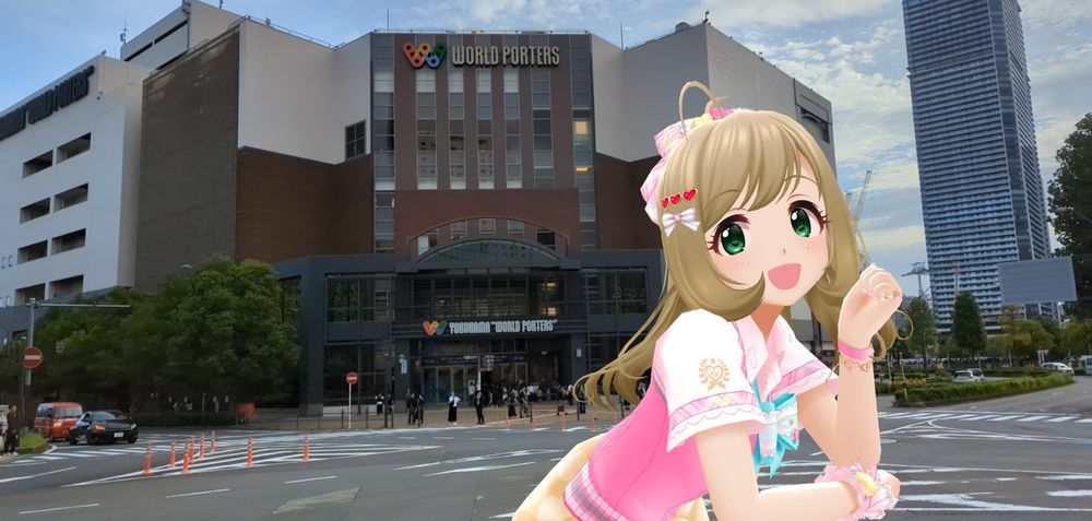 MOTTO!の聖地 ワールドポーターズ(再掲)