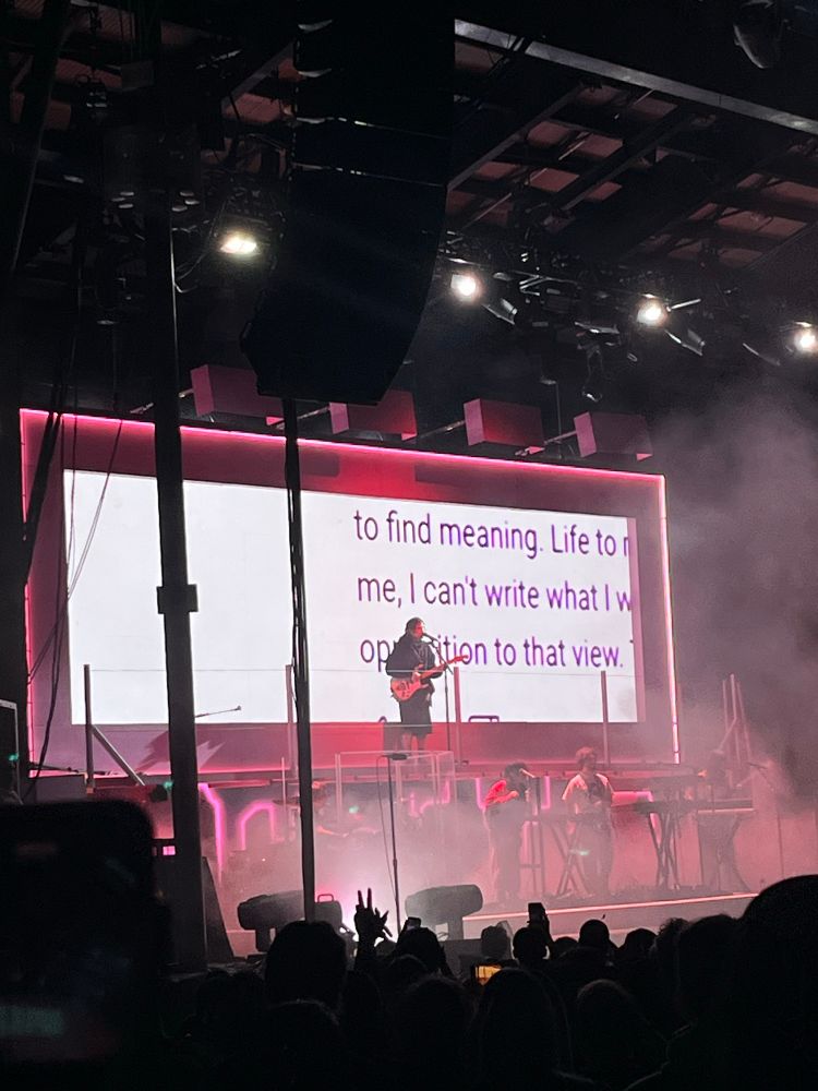 porter robinson on stage in charlotte nc for smile tour 