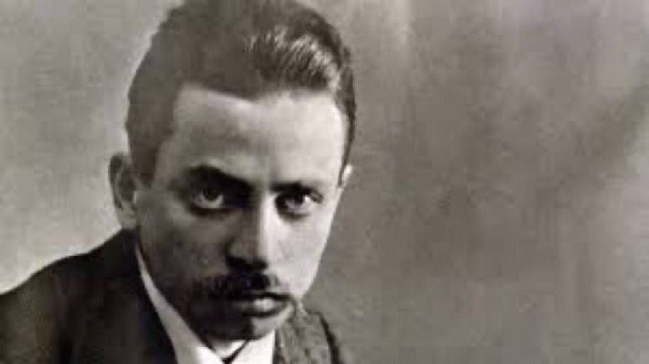 Schwarz weiß Bild, Rainer Maria Rilke
