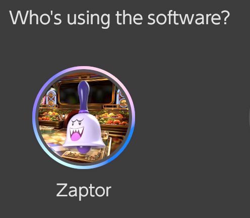 Who's using the software?
Boo Bell
Zaptor