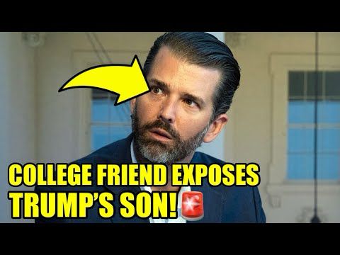 🚨Trump Jr. RUNS As OLD COLLEGE BUD REVEALS His SECRETS