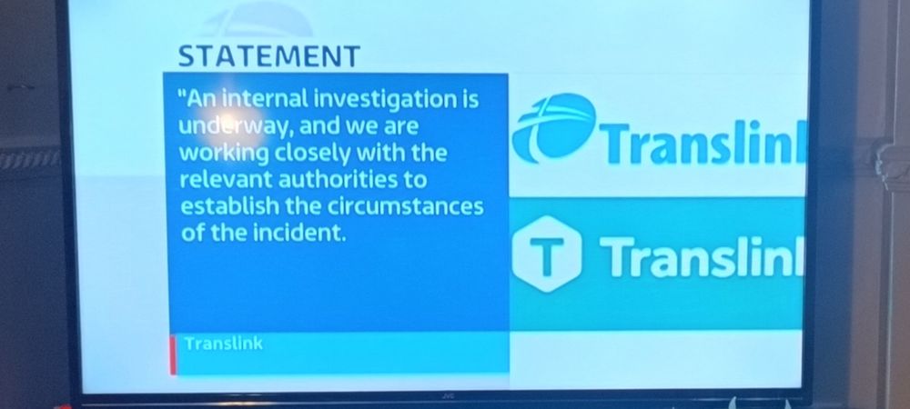 Translink logos used in news report