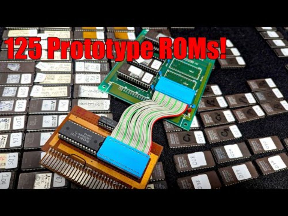 We're Dumping 125 Mystery Prototype ROMs!