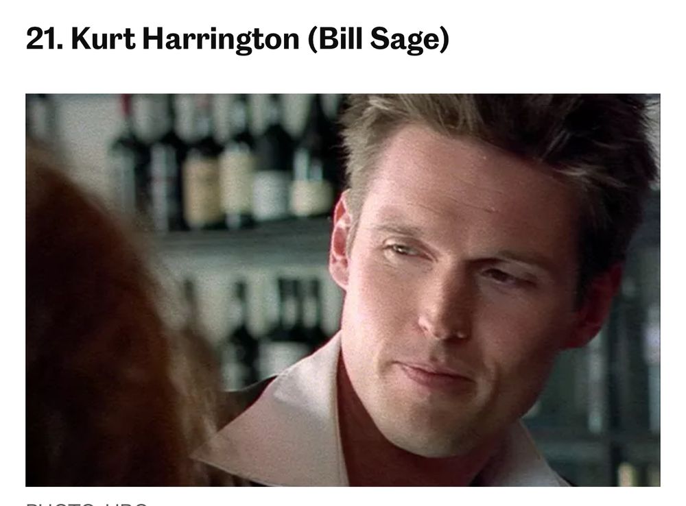 A picture of Kurt Harrington from sex and the city S1E1