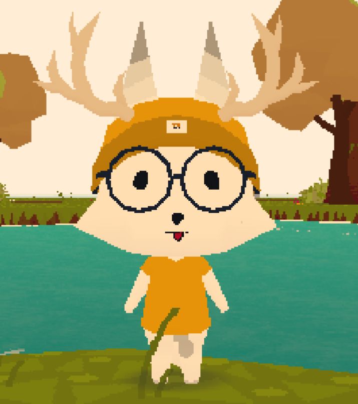 Gay little guy in his gay yellow clothes