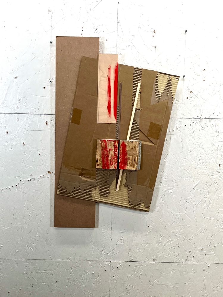 a sculptural collage.