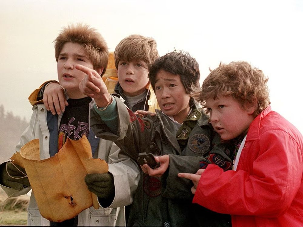 Frame from The Goonies
