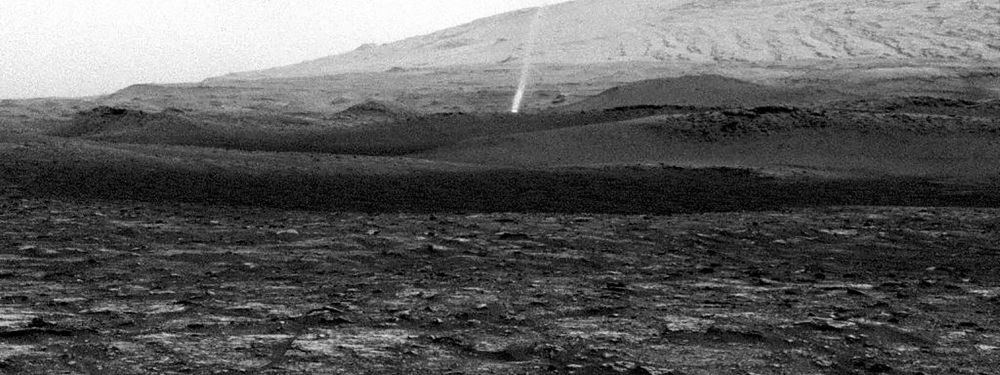 Mars taken by curiosity mars rover