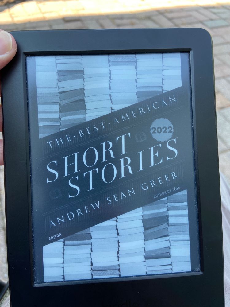 Book cover Best American Short Stories 2022