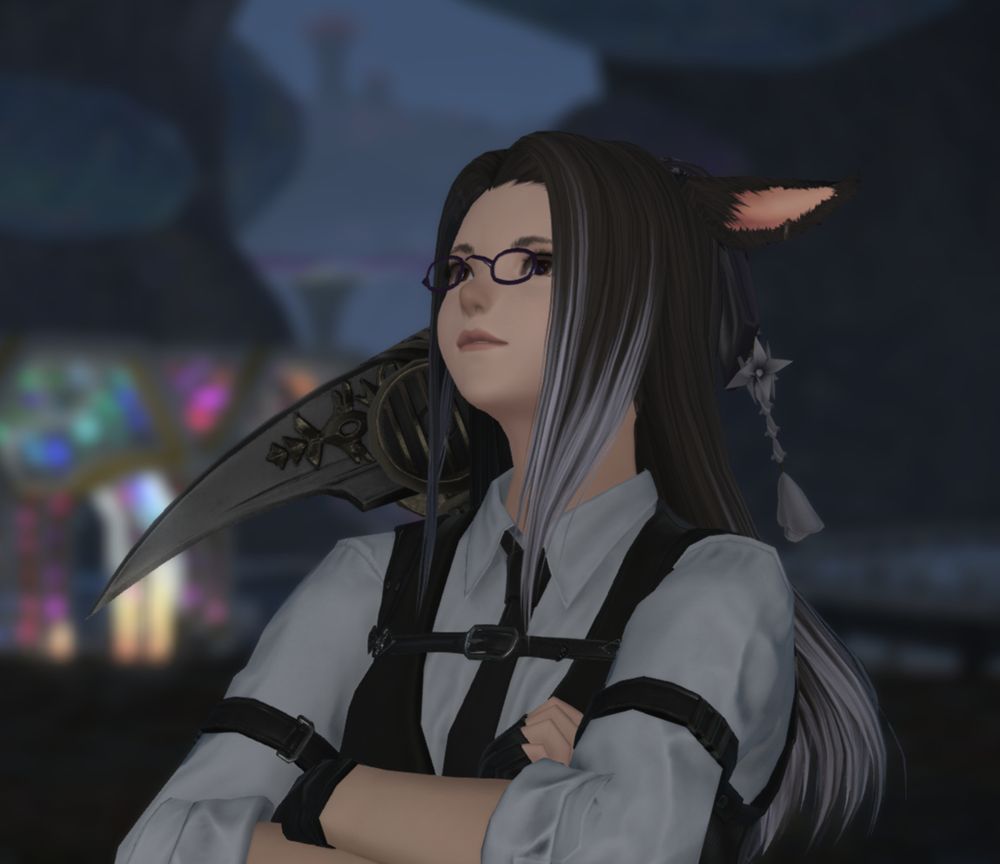 She's so proud of herself.^^