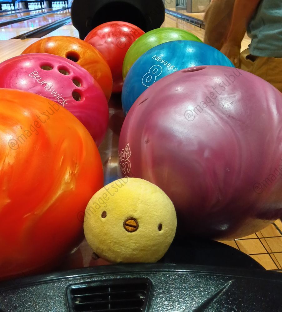 ボウリング場にきたよ