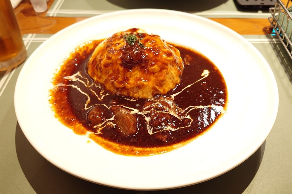 アフターのオムライス