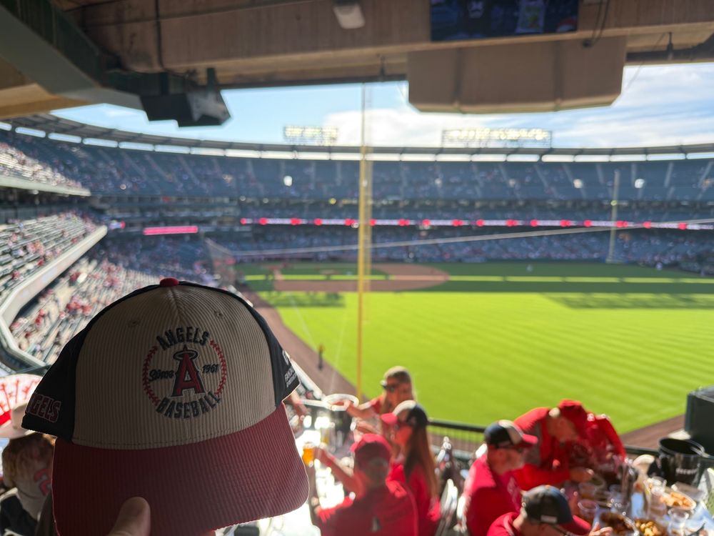 Beautiful day for a baseball game
